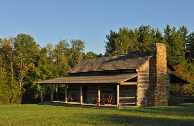 Abner Hollow Cabin September 2012