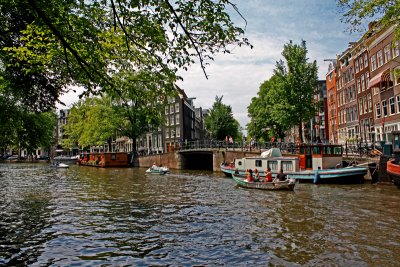 Jordaan District from the Anne Frank House