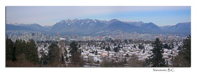 Vancouver from Queen Elizabeth Park