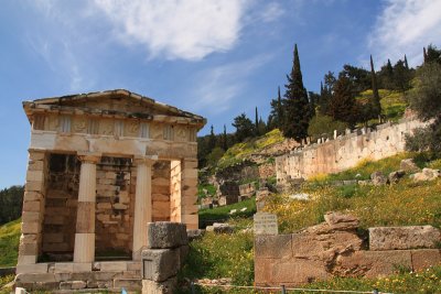 The Treasury of Athens, Delphi