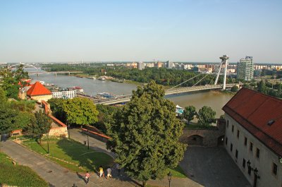Bratislava and the Danube River
