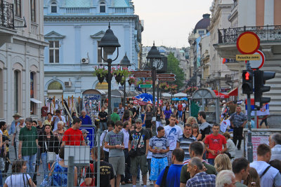 Knez Milailova, Belgrade's main pedestrian zone
