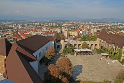 Ljubljana from the Castle