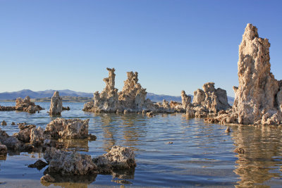 Mono Lake exposed tufa towers