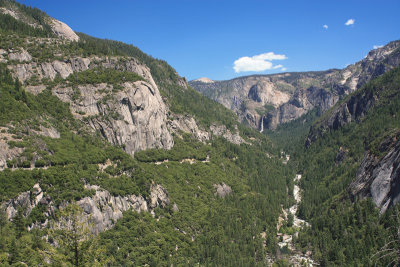 Bridalveil Falls from Big Oak Flat Road