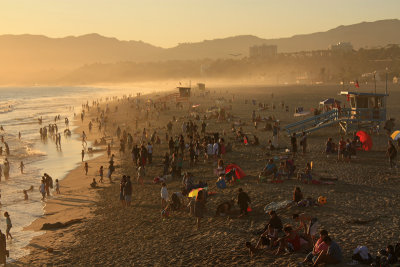 Santa Monica beach