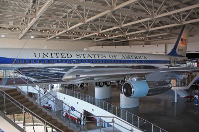 Air Force One at the Reagan Library
