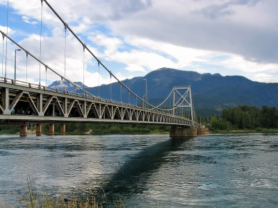 The Columbia River Mt Begbie, British Columbia