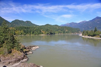 The Fraser River near Hope, BC