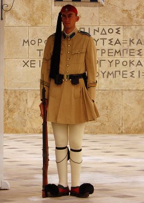 An Evzone, The Greek Guards