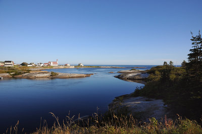 L'embouchure de la rivire au Tonnerre