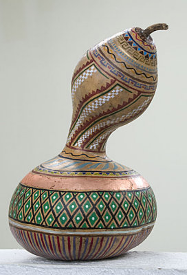 Decorated Gourd