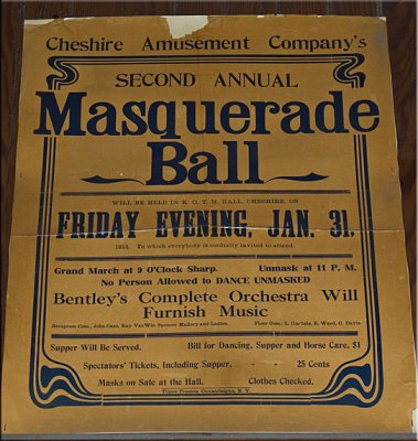 Poster Located in the Grange