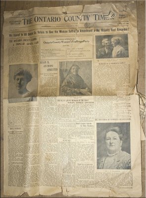 Old Newspaper found in the Grange