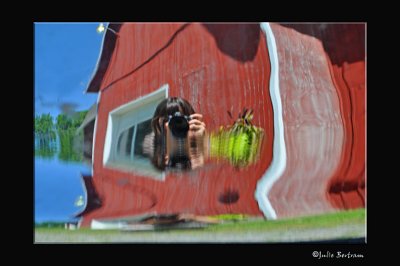 In a Car Reflection