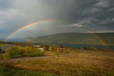Rainbow, Canandaigua Lake