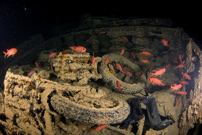 Inside the Thislgorm wreck