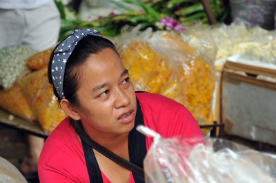 At the market