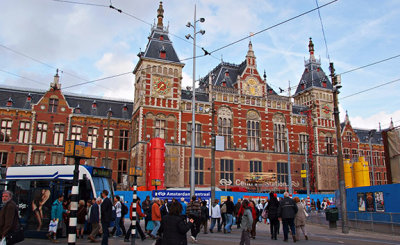 Amsterdam Central Station (under construction)