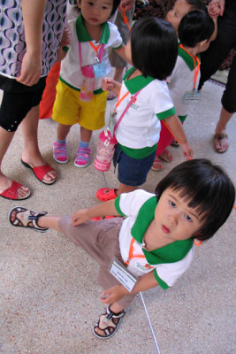 Child care outing to Kid's Garden