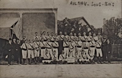  Amis Gymnastes d'Aulnay le 10 Juillet 1910