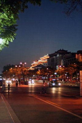Xi'an at night