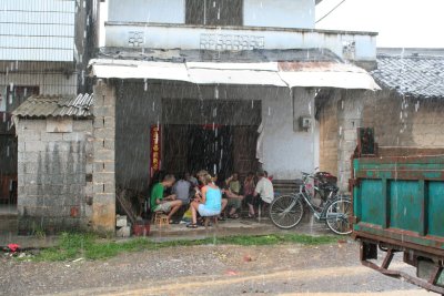 Shelter at a friendly familly