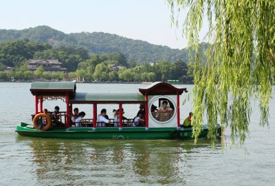 Boats on West Lake