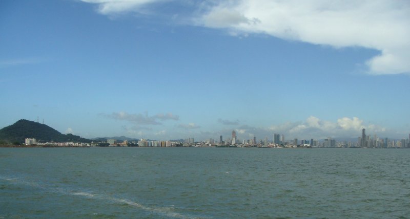 Panama City from Causeway