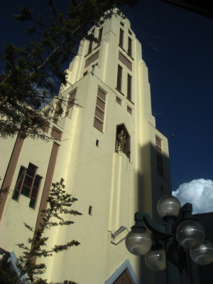 Church next to Plaza Hotel , La Paz