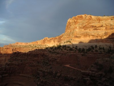 Sunset from Shafer Trail
