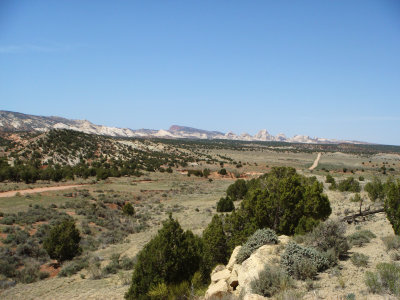 Looking to the North from Notum road