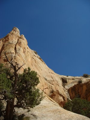 Slot Canyon in Navajo Sandstone