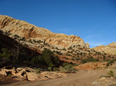 Sandstone layers