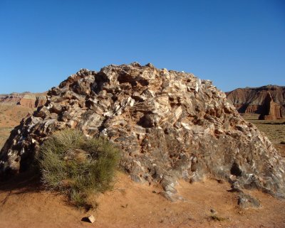 Glass Mountain  Not Glass but Gypsum