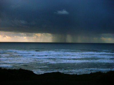 Sunset from Newport Waves