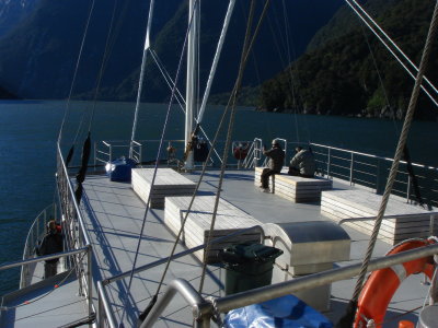 Milford Sound Aft Deck