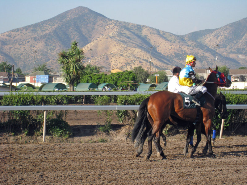 Andes with race track