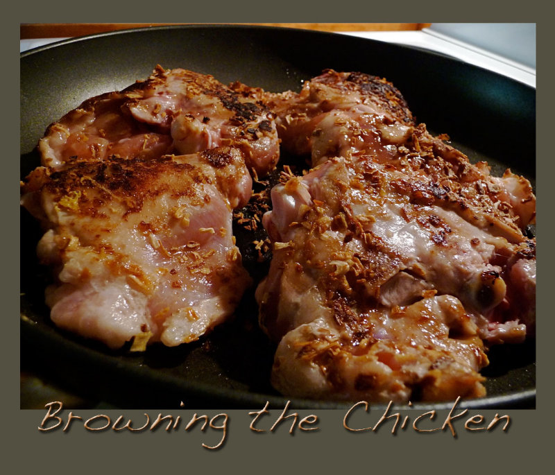 # 1 ~ browning the chicken