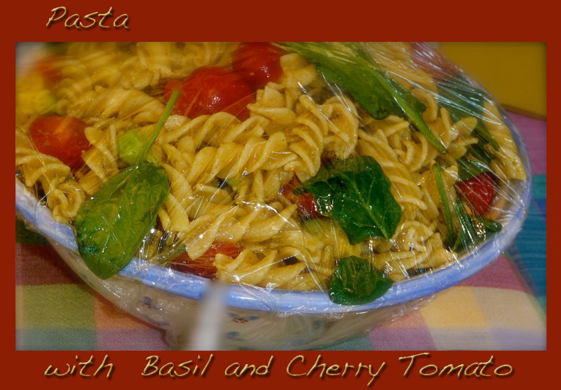 # 9 ~ pasta with basil