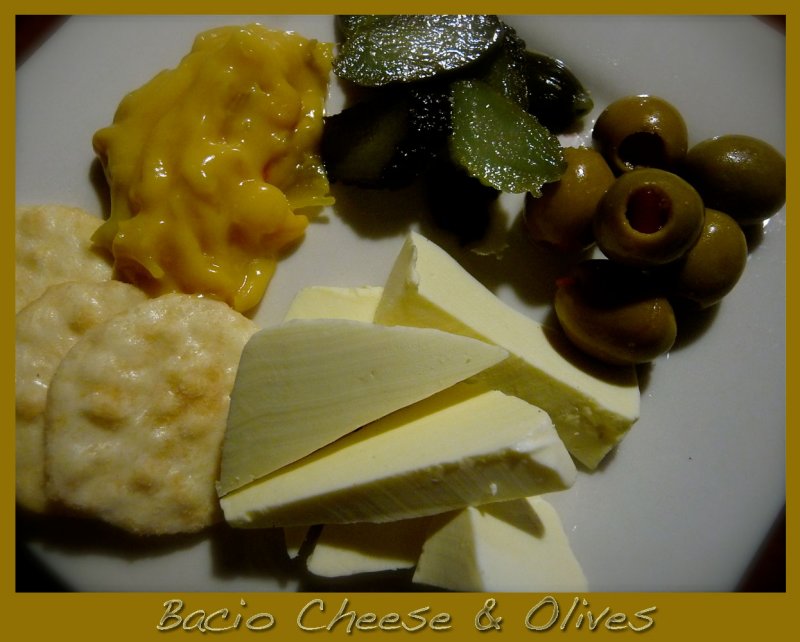 # 16 ~ Bacio Cheese  Olives