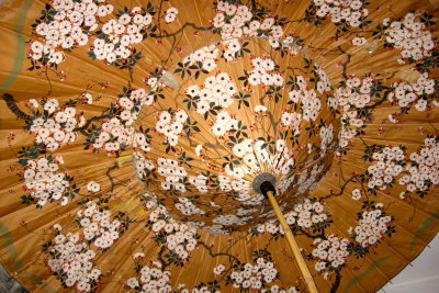 Umbrella in Dali's House - Port Ligat