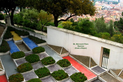 St. Bernard Parc, Cubist Garden at Villa Noilles - Hyeres (2008)