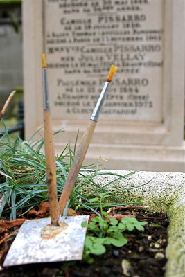 Pissarro's grave