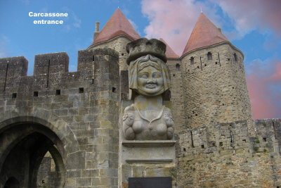 Carcassonne entrance - 2008