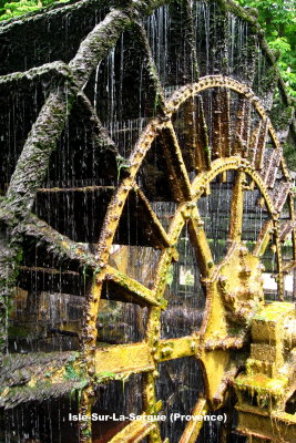 Waterwheel in Isle Sur La Sorgue (2008)