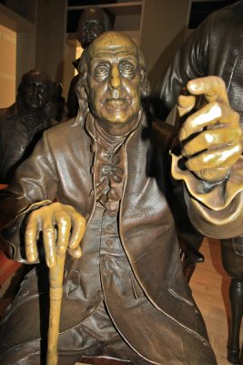 Ben Franklin at Constitution Center