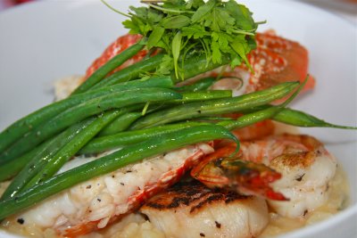 Seafood paella - New Jersey style