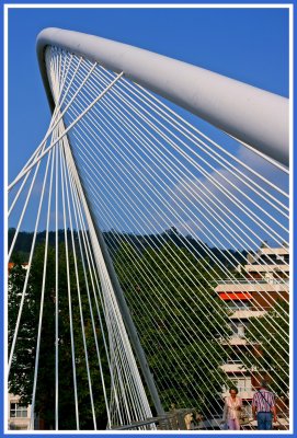 Foot bridge in Bilbao