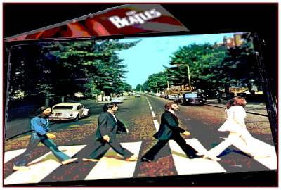 Beatles CD covers